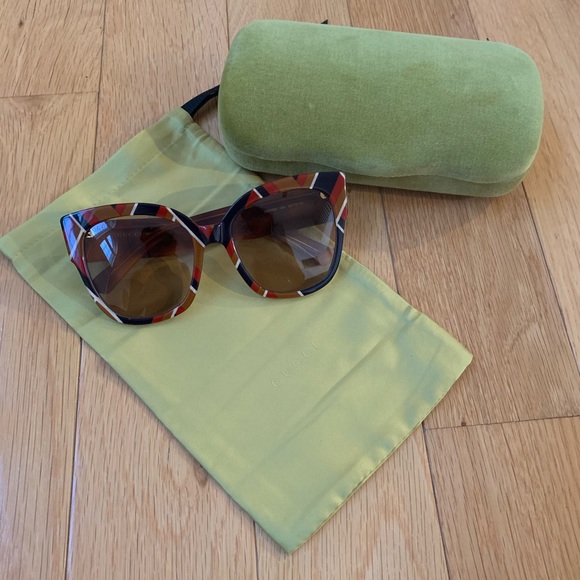 Gucci 55 mm Square Sunglasses main image 8